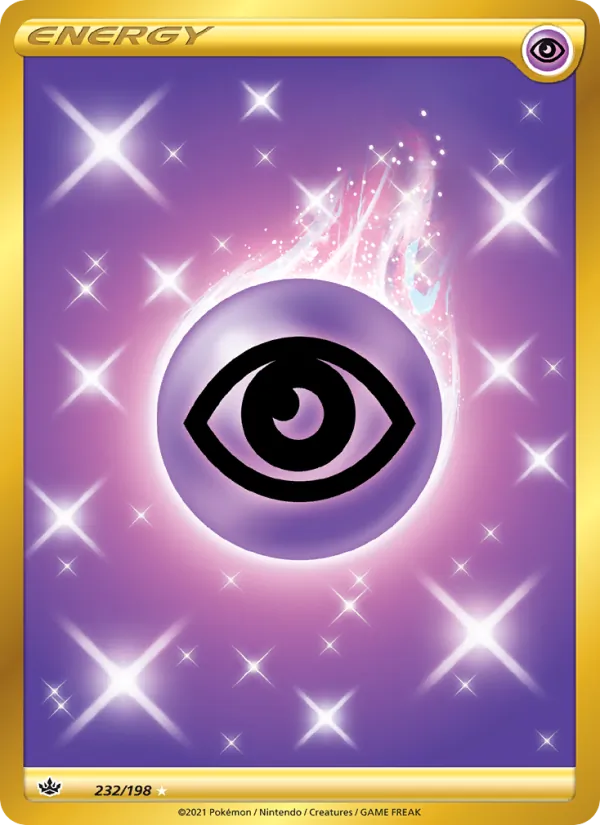 Psychic Energy (Secret) — SWSH06: Chilling Reign #232/198