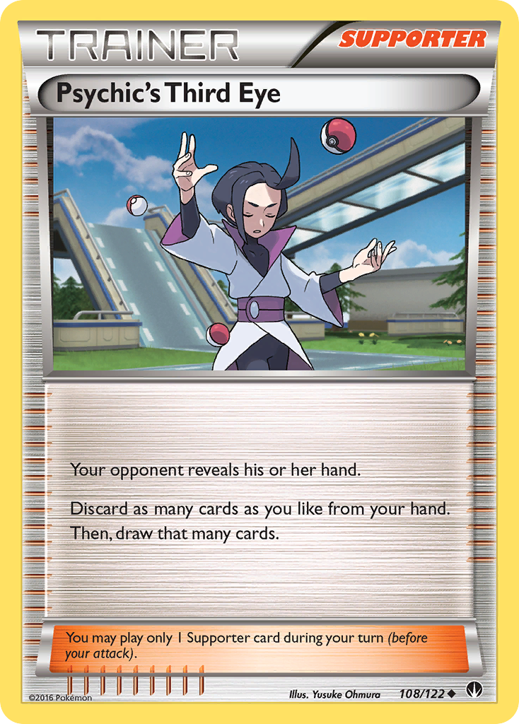 Psychic's Third Eye — XY - BREAKpoint #108/122