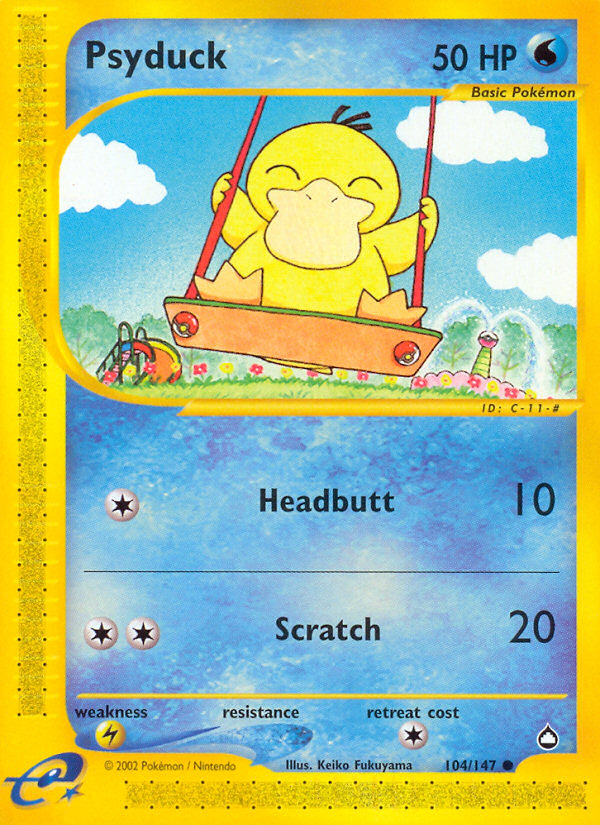 Psyduck — Aquapolis #104/147