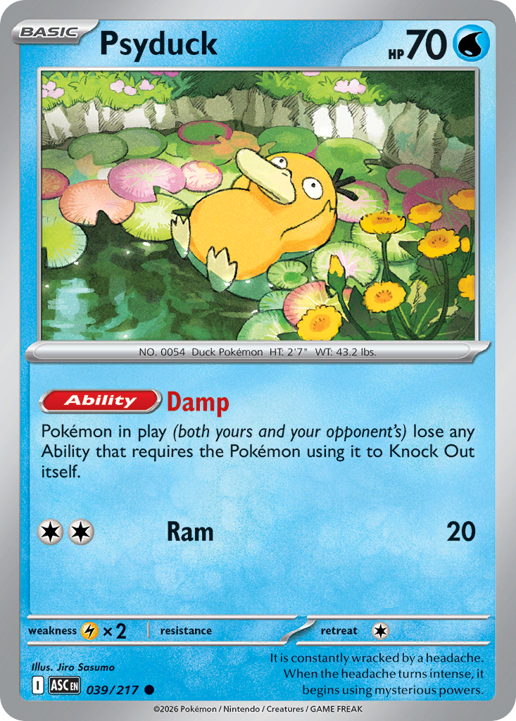 Psyduck — ME: Ascended Heroes #039/217