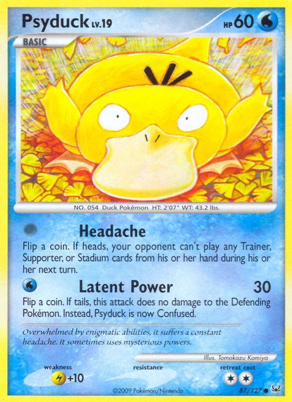 Psyduck — Platinum #87/127