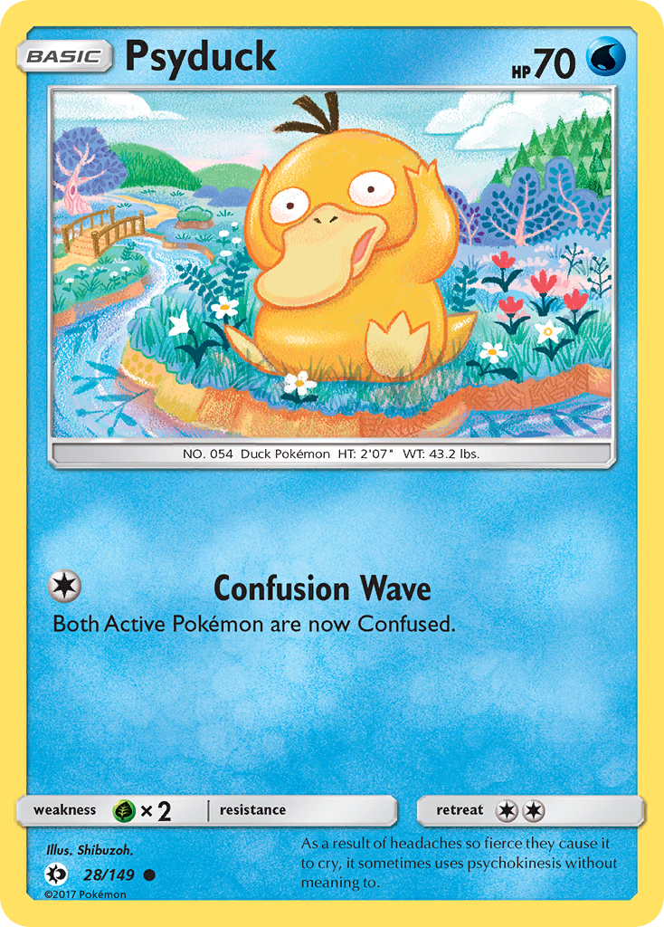 Psyduck — SM Base Set #28/149