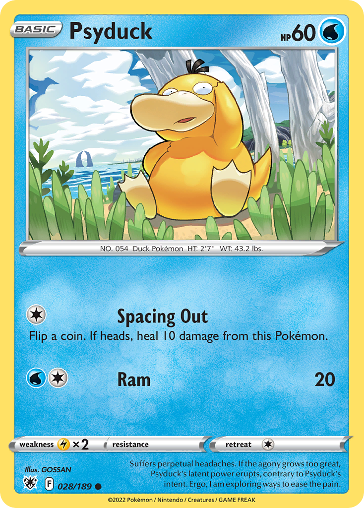 Psyduck — SWSH10: Astral Radiance #028/189