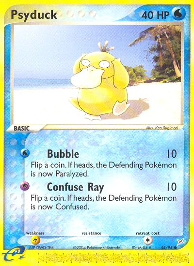 Psyduck — Team Magma vs Team Aqua #44/95