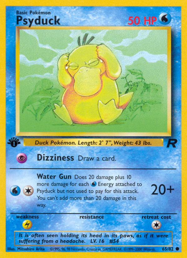 Psyduck — Team Rocket #65/82