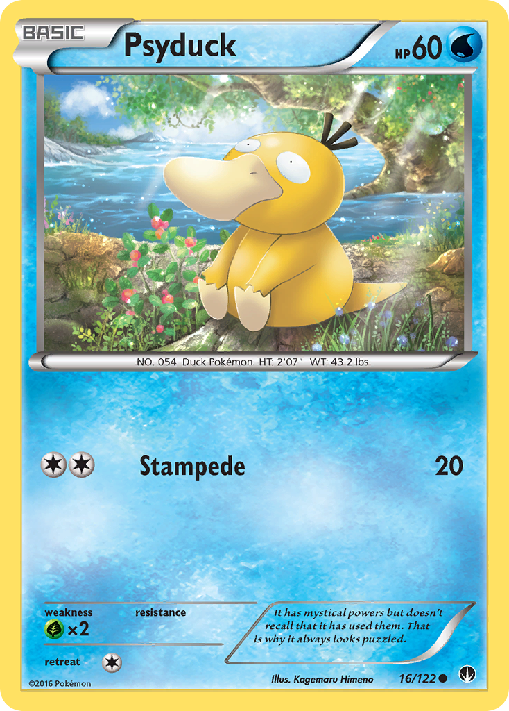 Psyduck — XY - BREAKpoint #16/122