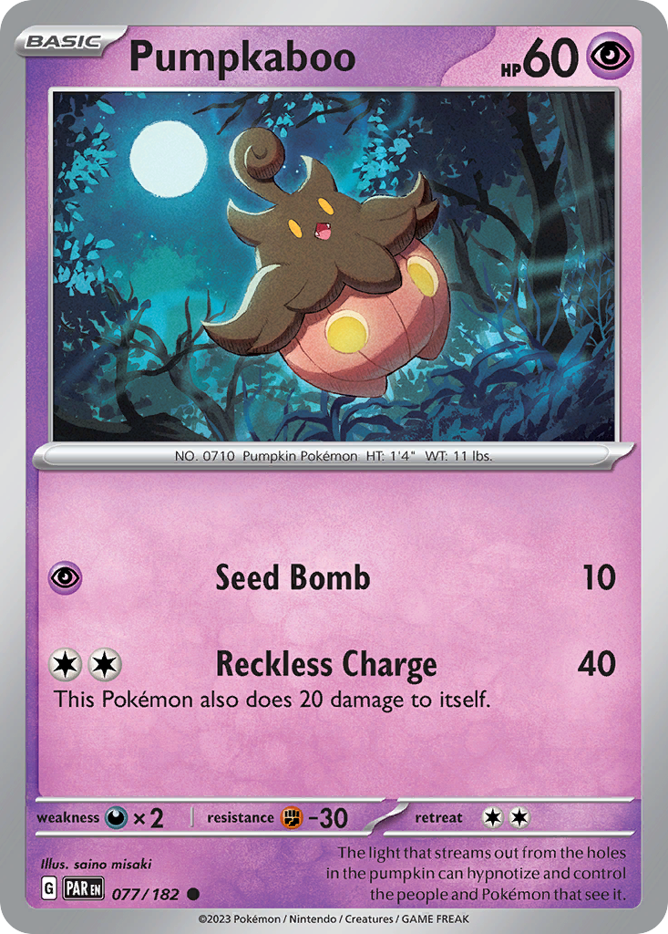 Pumpkaboo — SV04: Paradox Rift #077/182