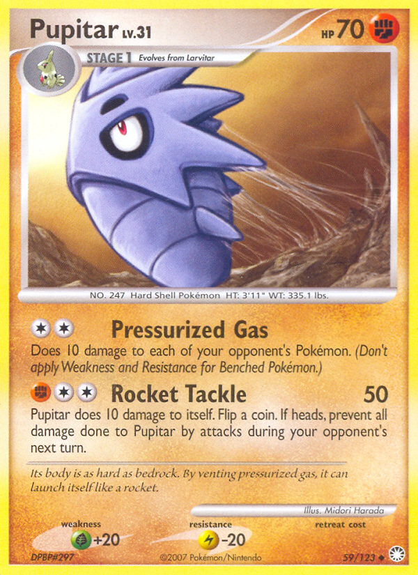 Pupitar — Mysterious Treasures #59/123
