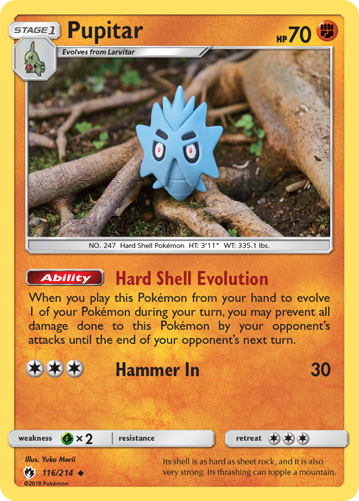 Pupitar — SM - Lost Thunder #116/214
