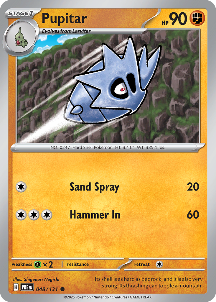 Pupitar — SV: Prismatic Evolutions #048/131