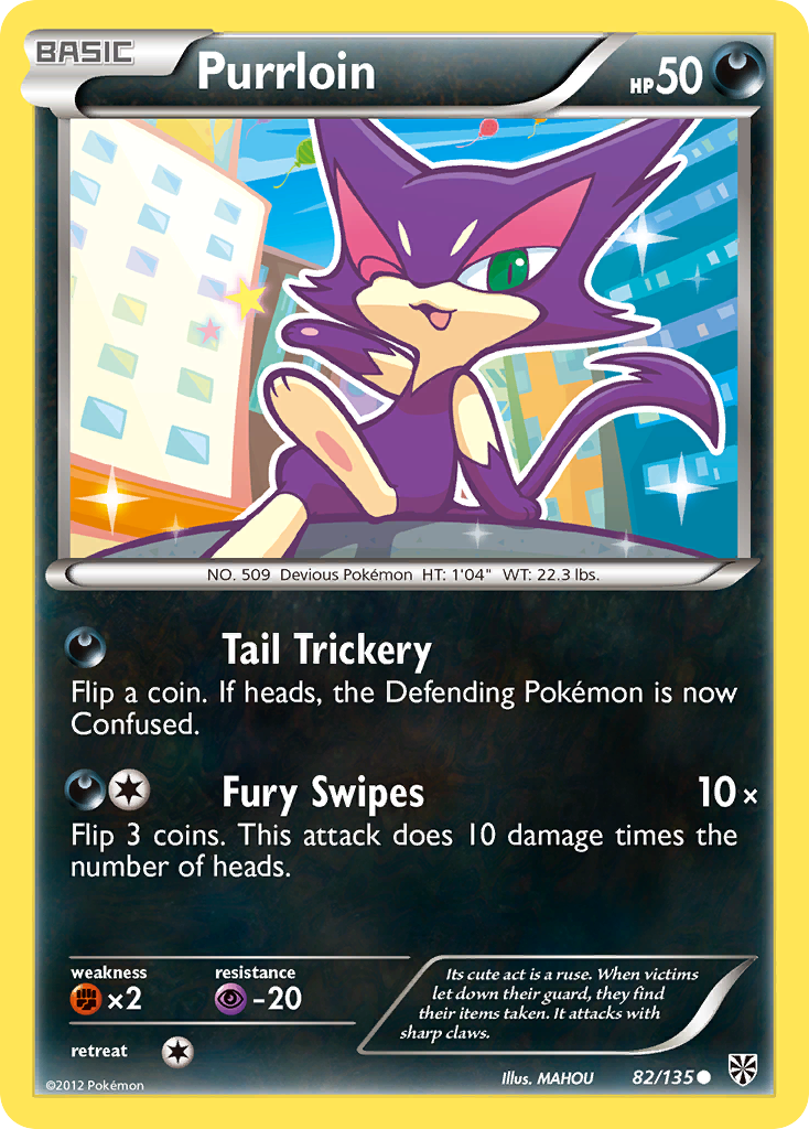 Purrloin (82) — Plasma Storm #82/135