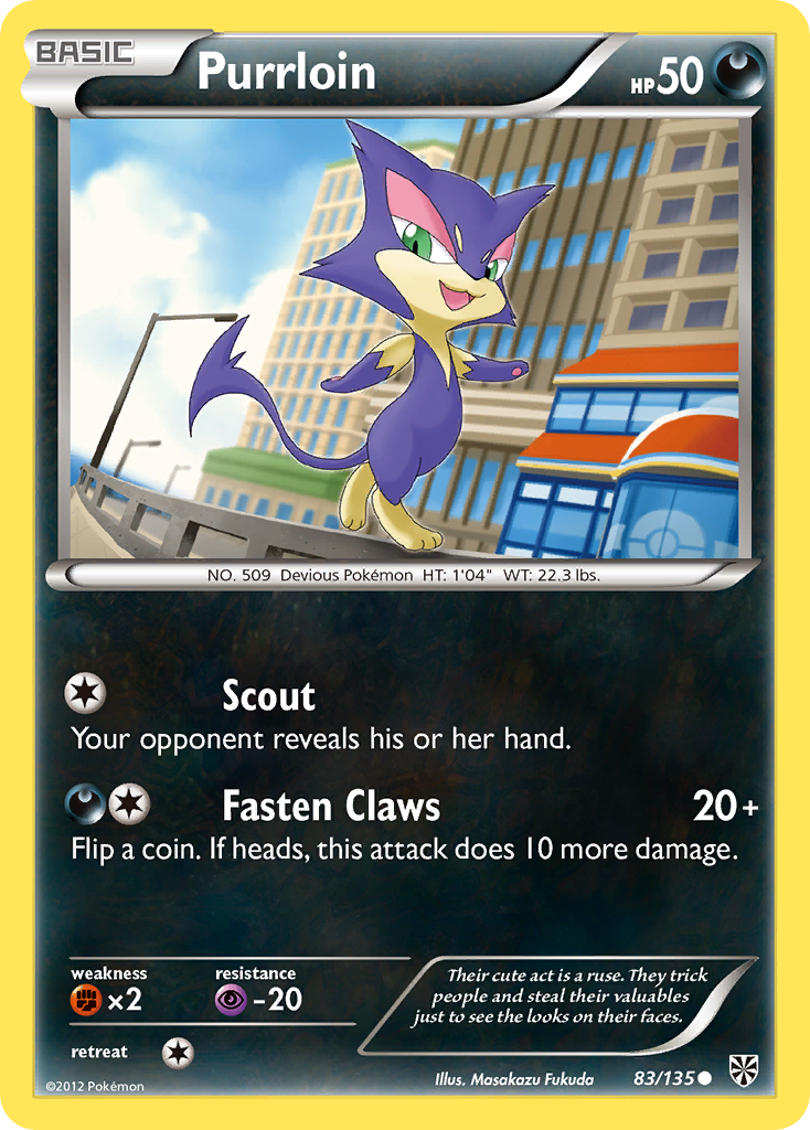Purrloin (83) — Plasma Storm #83/135