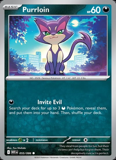 Purrloin (Poke Ball Pattern)