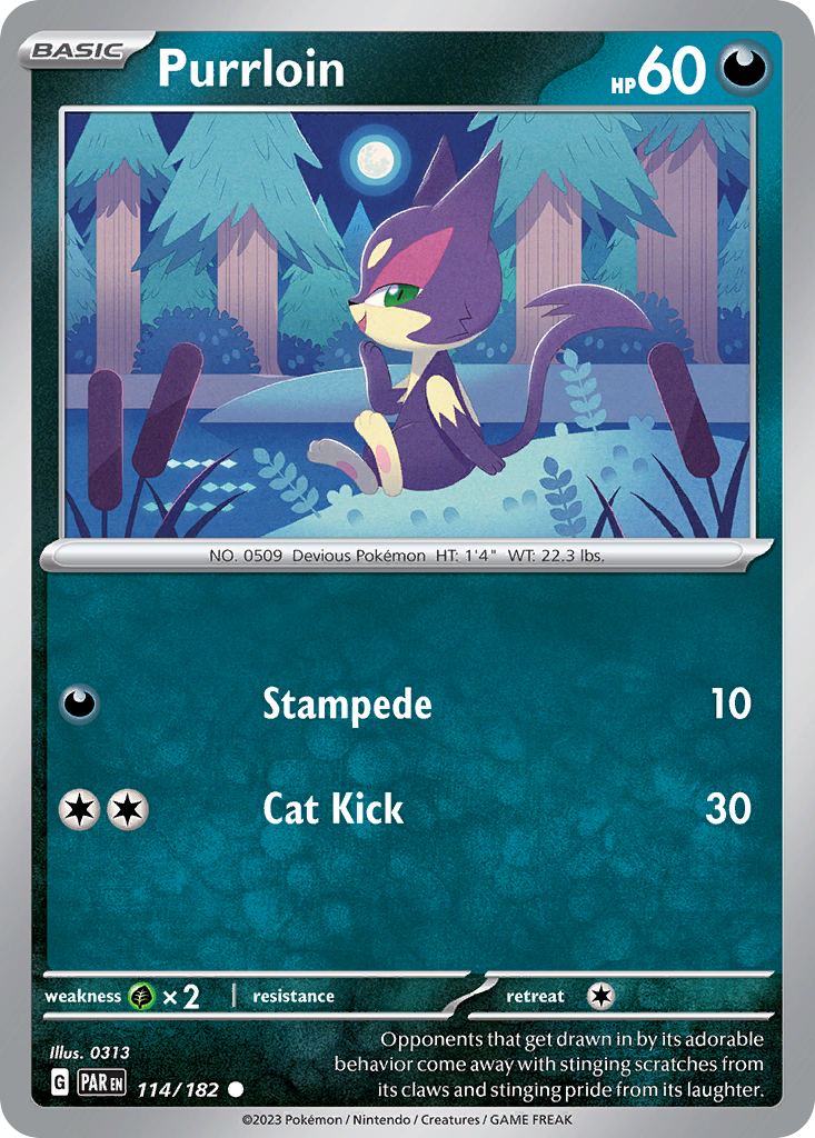 Purrloin — SV04: Paradox Rift #114/182