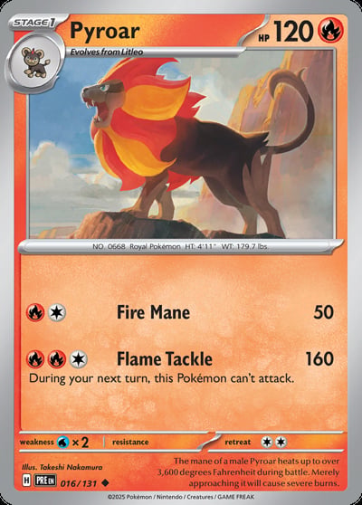 Pyroar (Poke Ball Pattern)