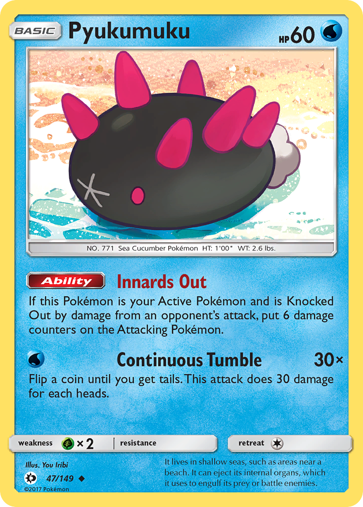 Pyukumuku — SM Base Set #47/149