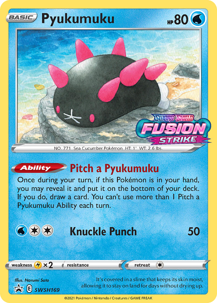 Pyukumuku — SWSH: Sword & Shield Promo Cards #SWSH169