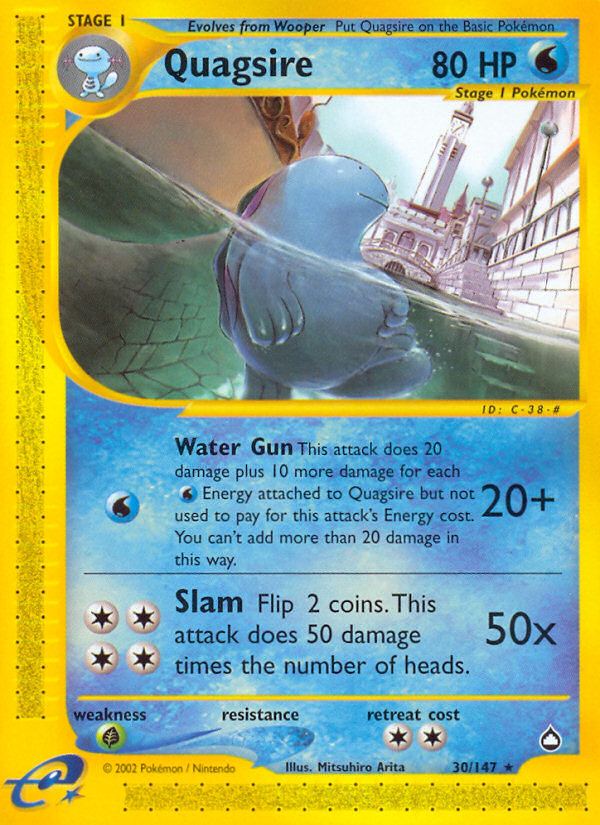 Quagsire — Aquapolis #030/147