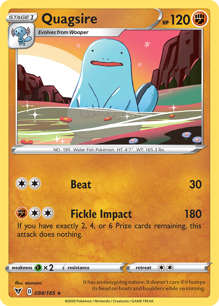Quagsire — SWSH04: Vivid Voltage #084/185