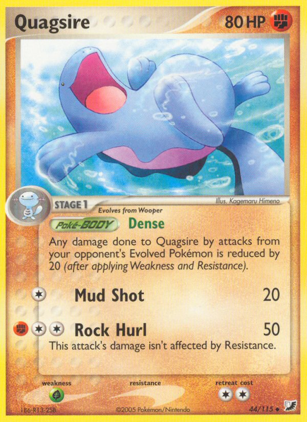 Quagsire — Unseen Forces #44/115