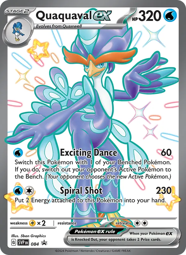Quaquaval ex — SV: Scarlet & Violet Promo Cards #084