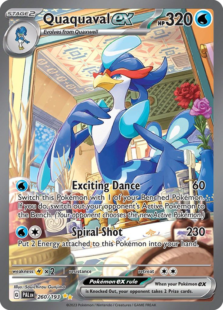 Quaquaval ex — SV02: Paldea Evolved #260/193