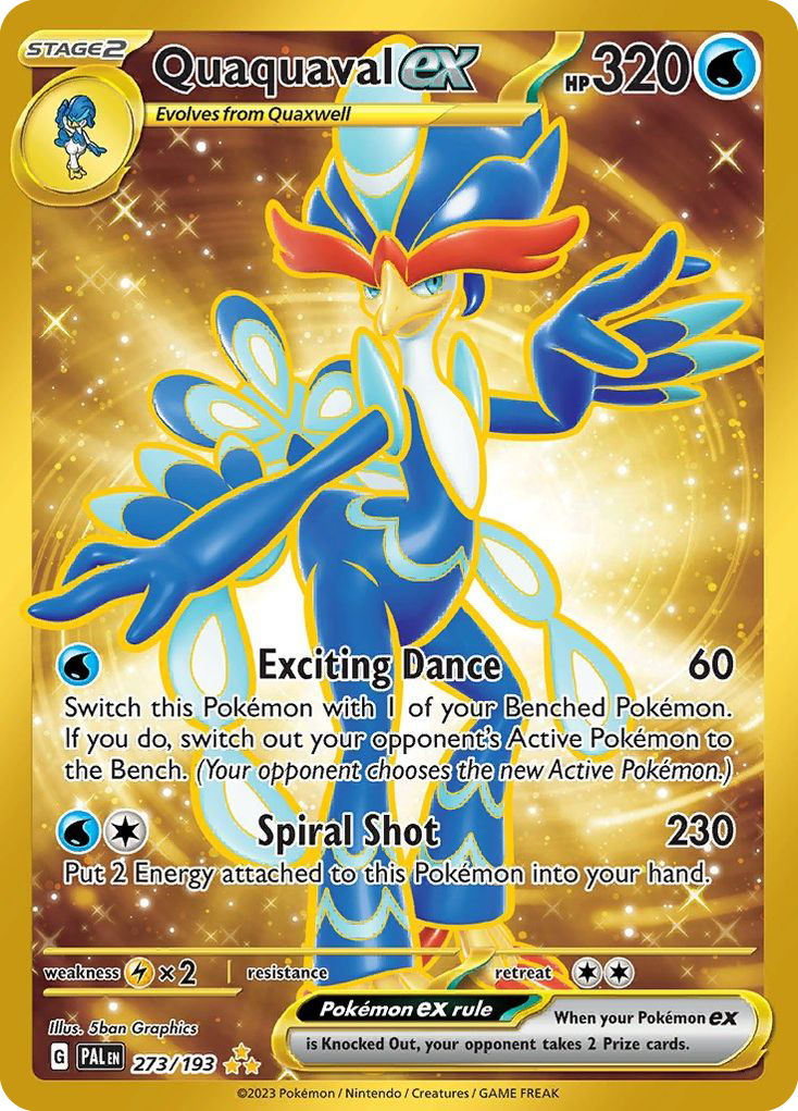 Quaquaval ex — SV02: Paldea Evolved #273/193