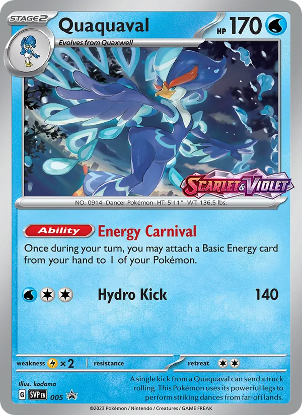 Quaquaval — SV: Scarlet & Violet Promo Cards #005