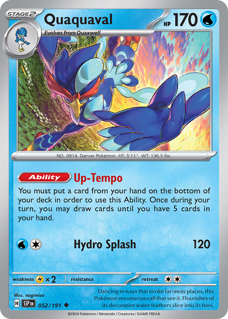 Quaquaval — SV08: Surging Sparks #052/191