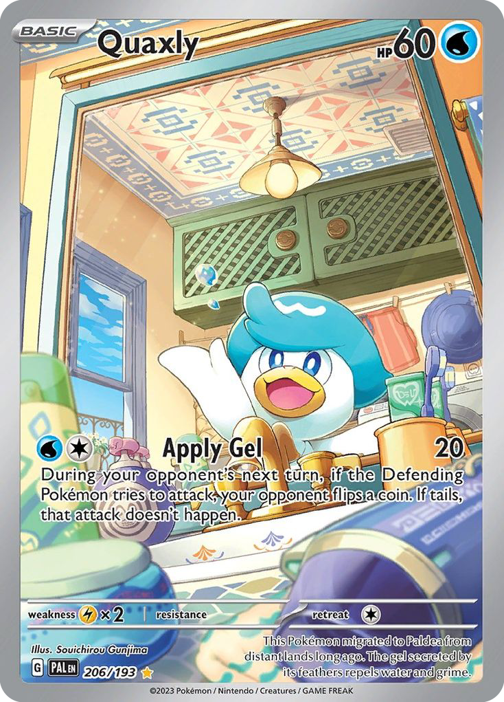 Quaxly — SV02: Paldea Evolved #206/193