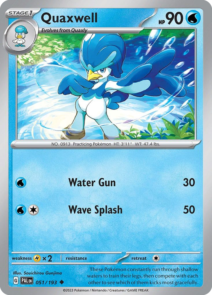Quaxwell — SV02: Paldea Evolved #051/193