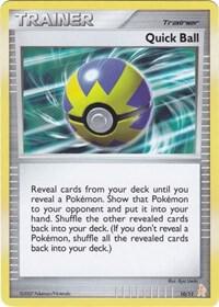 Quick Ball — DP Trainer Kit: Manaphy & Lucario #10/11