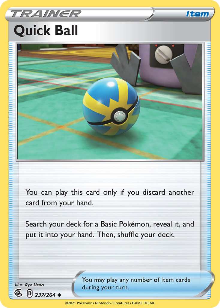 Quick Ball — League & Championship Cards #237/264