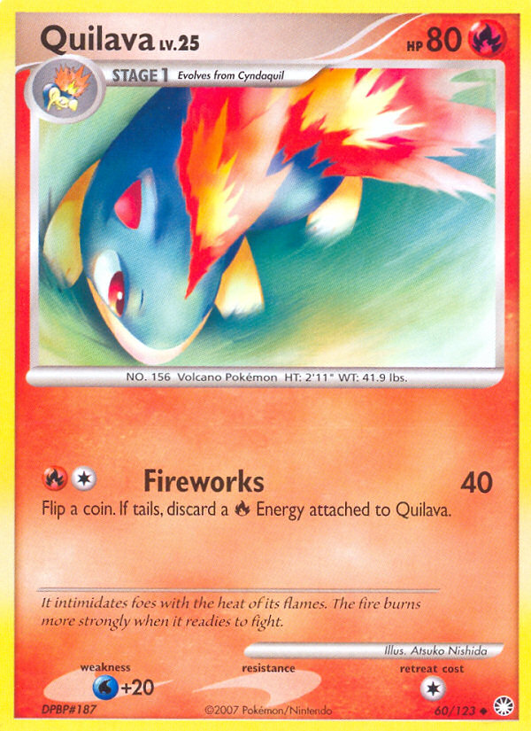 Quilava — Mysterious Treasures #60/123