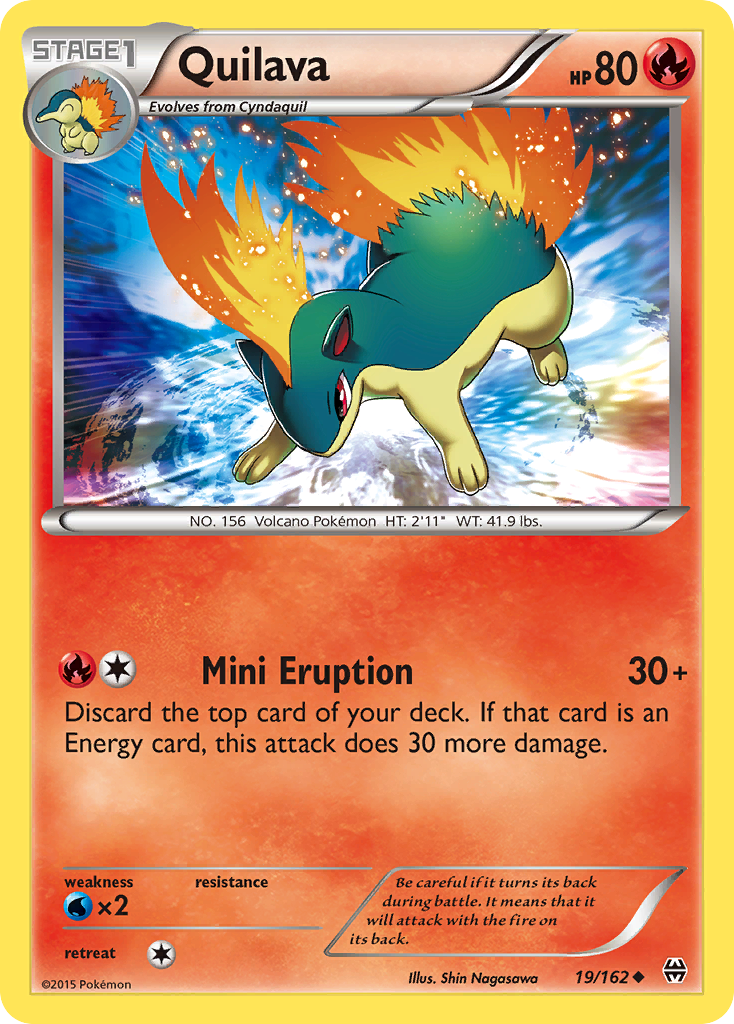 Quilava — XY - BREAKthrough #19/162