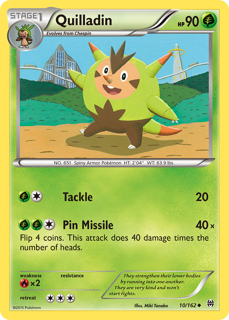 Quilladin — XY - BREAKthrough #10/162