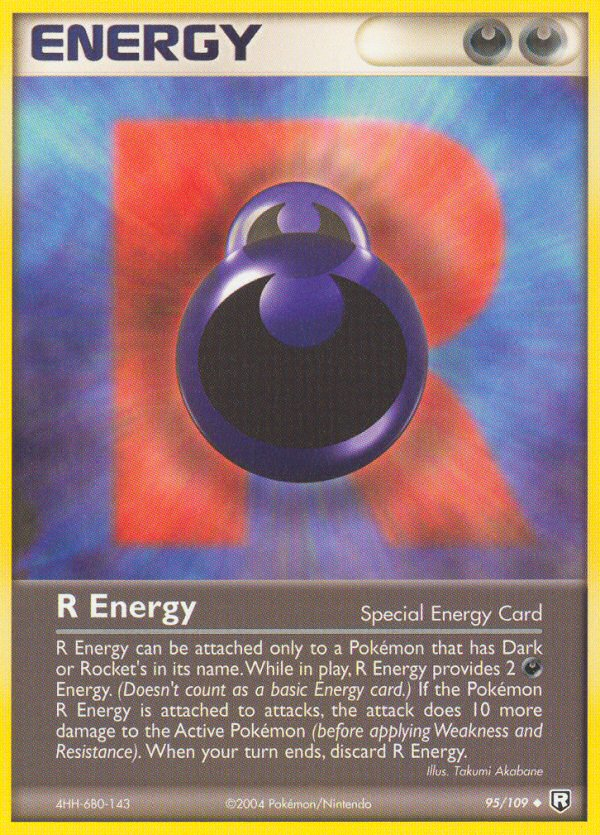 R Energy — Team Rocket Returns #95/109