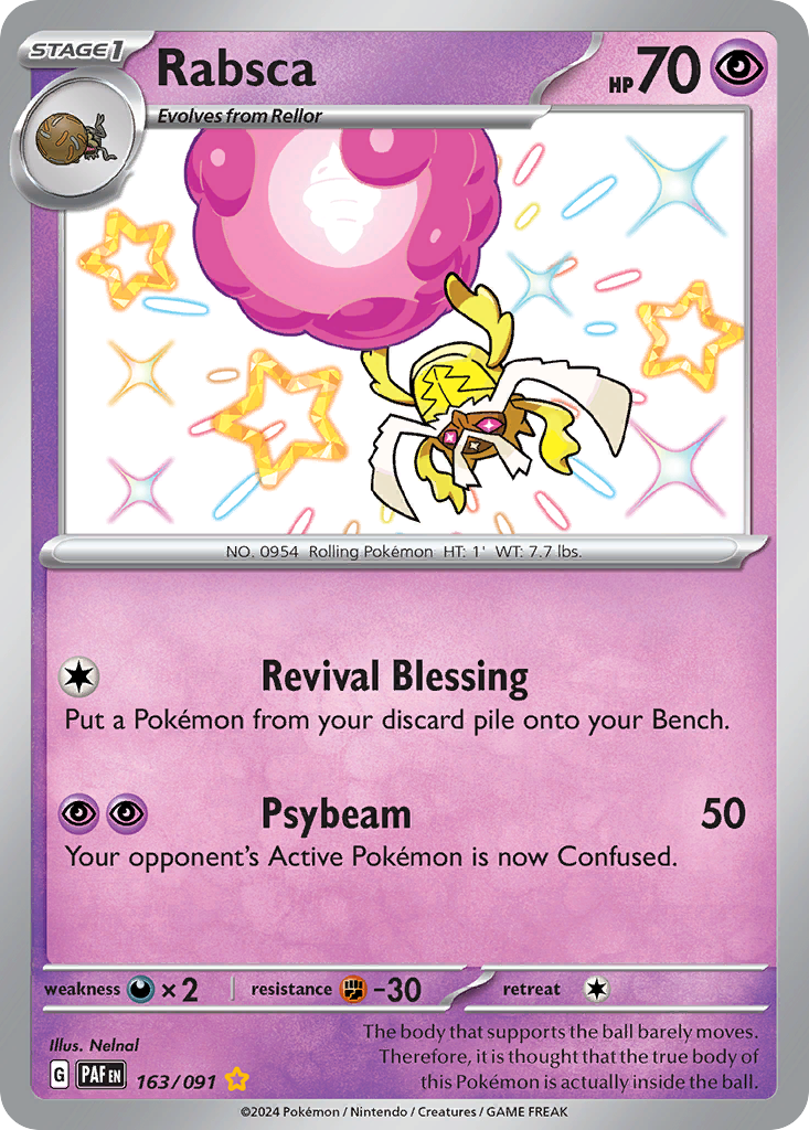 Rabsca — SV: Paldean Fates #163/091