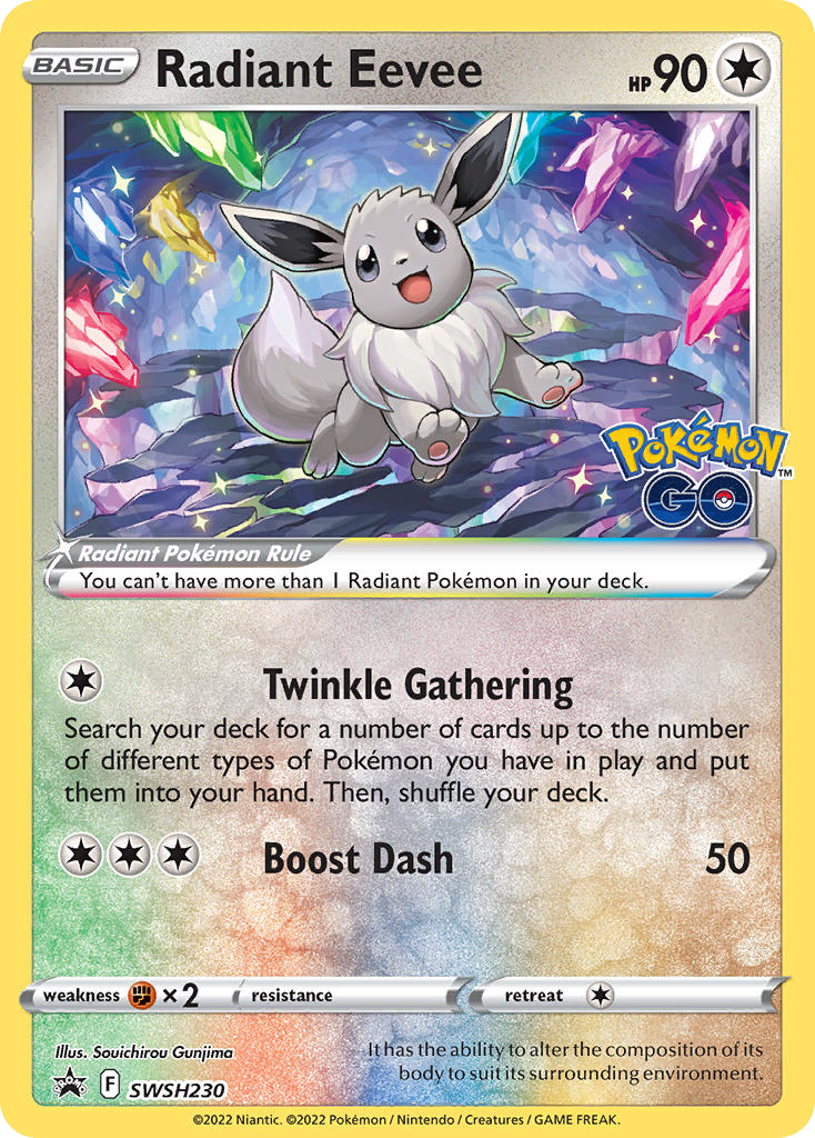 Radiant Eevee — SWSH: Sword & Shield Promo Cards #SWSH230