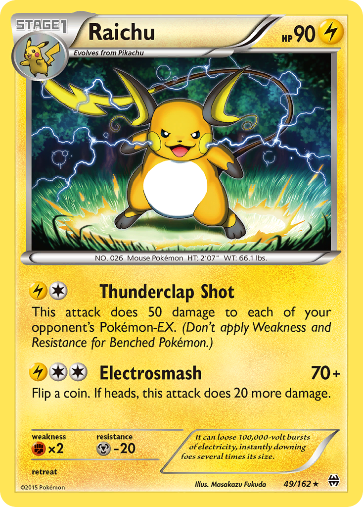 Raichu — Deck Exclusives #049/162