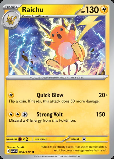 Raichu (Friend Ball)