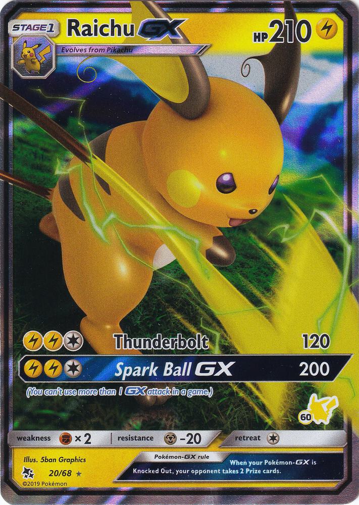 Raichu GX — Battle Academy #020/068