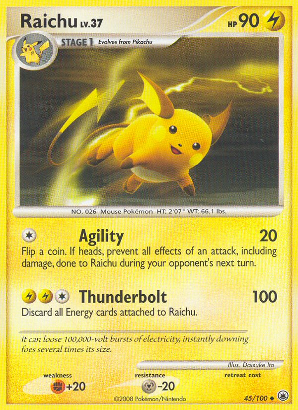 Raichu — Majestic Dawn #45/100