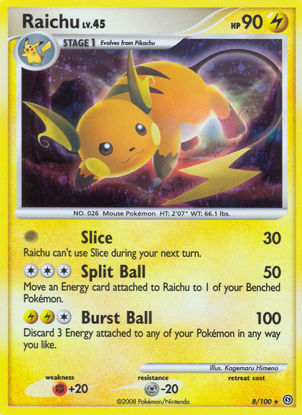 Raichu — Stormfront #8/100