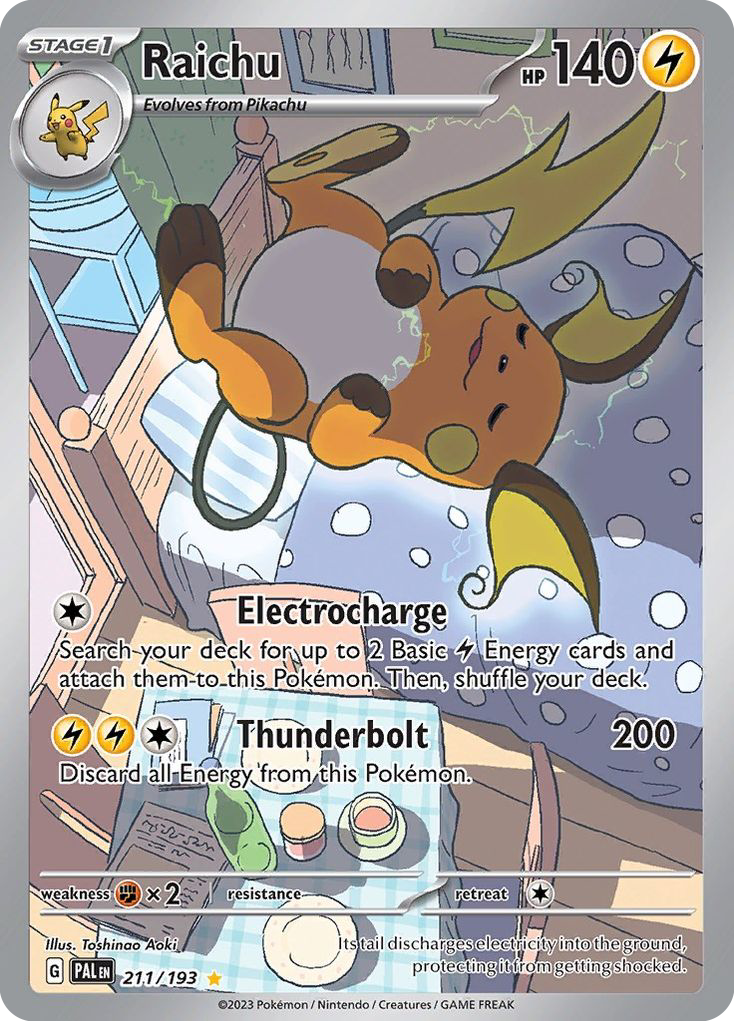 Raichu — SV02: Paldea Evolved #211/193