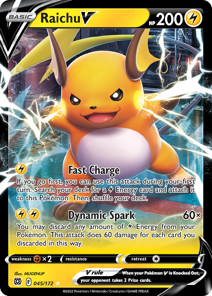 Raichu V — Prize Pack Series Cards #045/172
