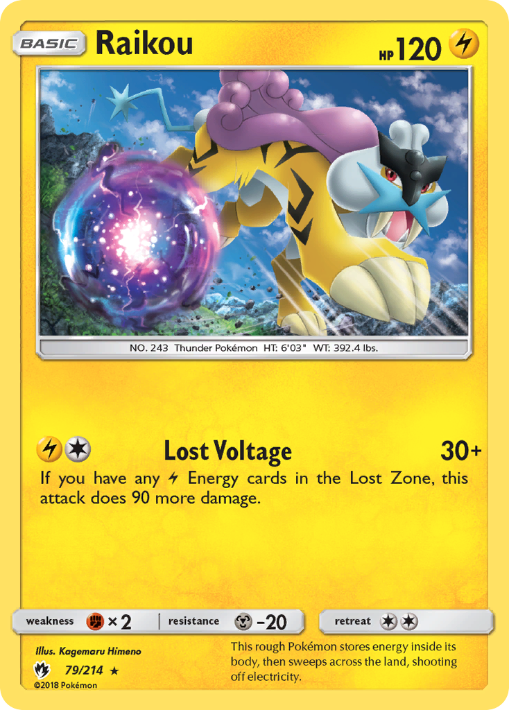 Raikou — Deck Exclusives #079/214