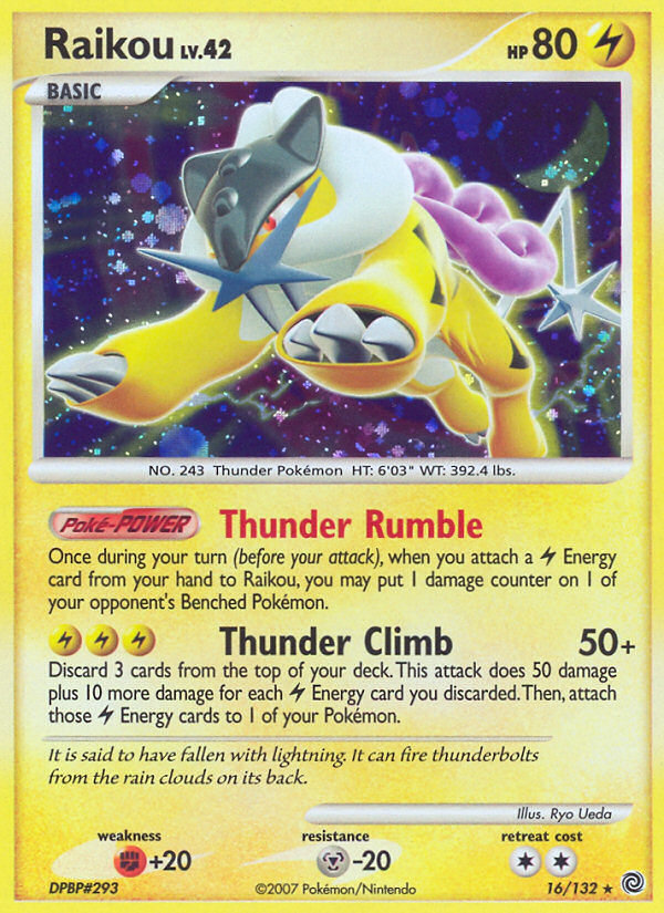 Raikou — Miscellaneous Cards & Products #016/132