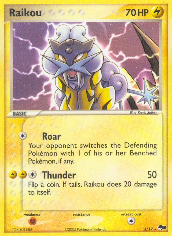 Raikou — POP Series 2 #003/017