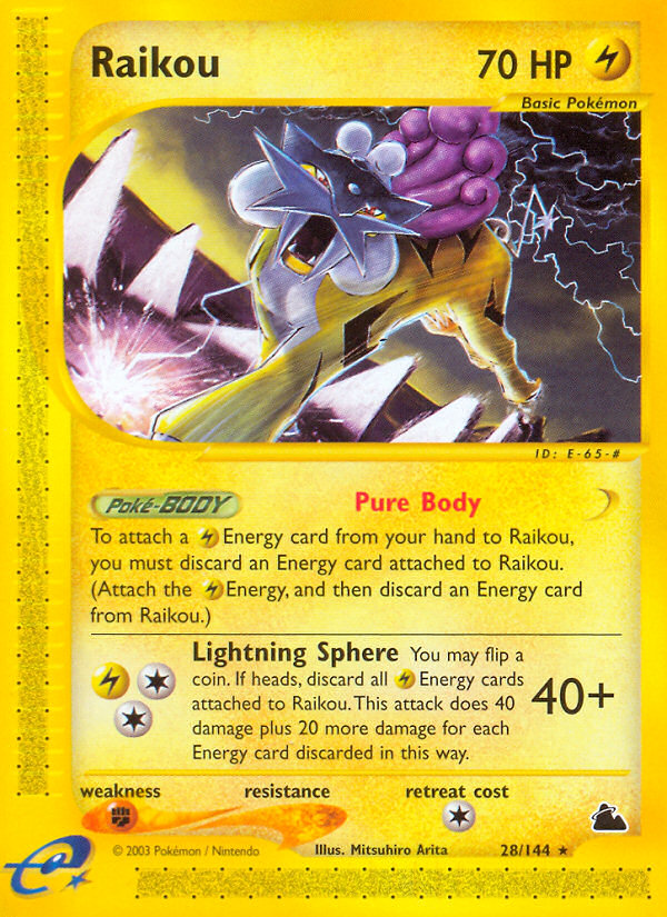 Raikou — Skyridge #028/144